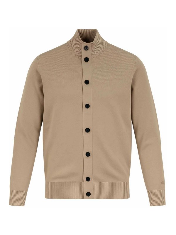 MC2 SAINT BARTH: Cardigans - Cardigan - Beige