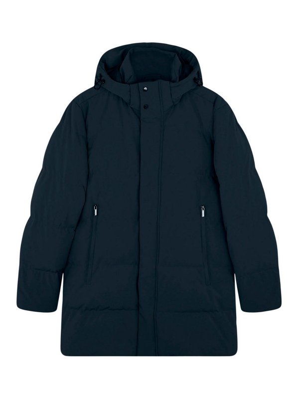 PAUL & SHARK: Lange Daunenmäntel - Daunenmantel - Blau