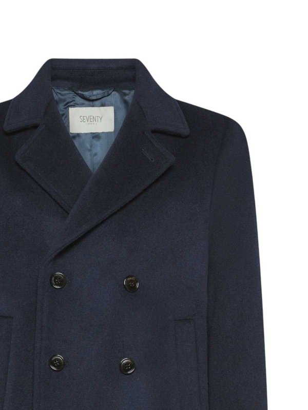 SEVENTY: Manteaux au genou online - Manteau Au Genou - Bleu