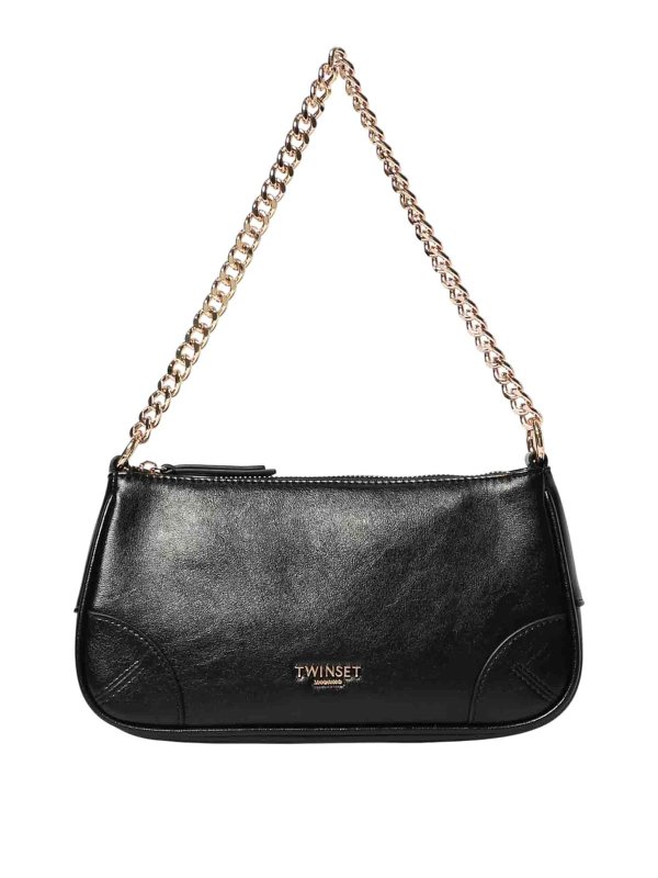 TWINSET: Bolsos de hombro - Bolsa De Hombro - Negro