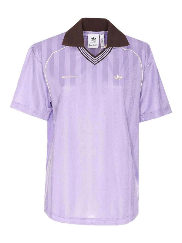 Adidas Originals: T-shirts - T-Shirt - Lila