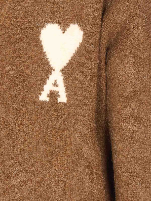 The Best Shops AMI PARIS: Cárdigans - Cárdigan - Marrón