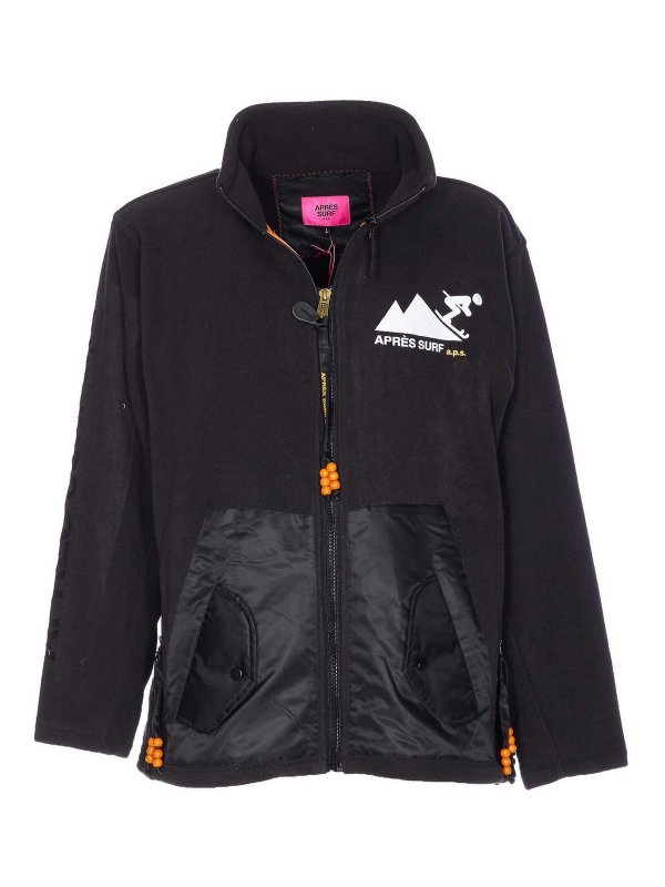 APRES SURF: Cuellos altos y polos - Suéter Con Cuello Alto - Negro