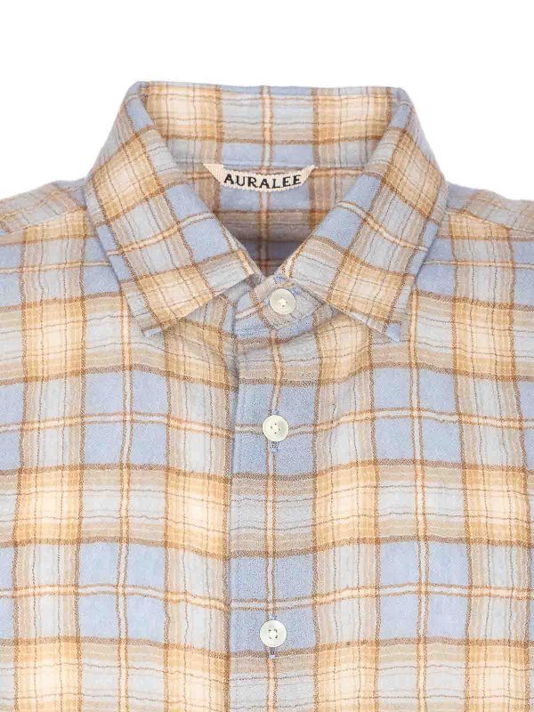 Hemd - Beige shop online: AURALEE