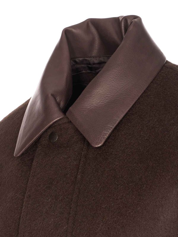 The Best Shops AURALEE: giacche in pelle - Giacca