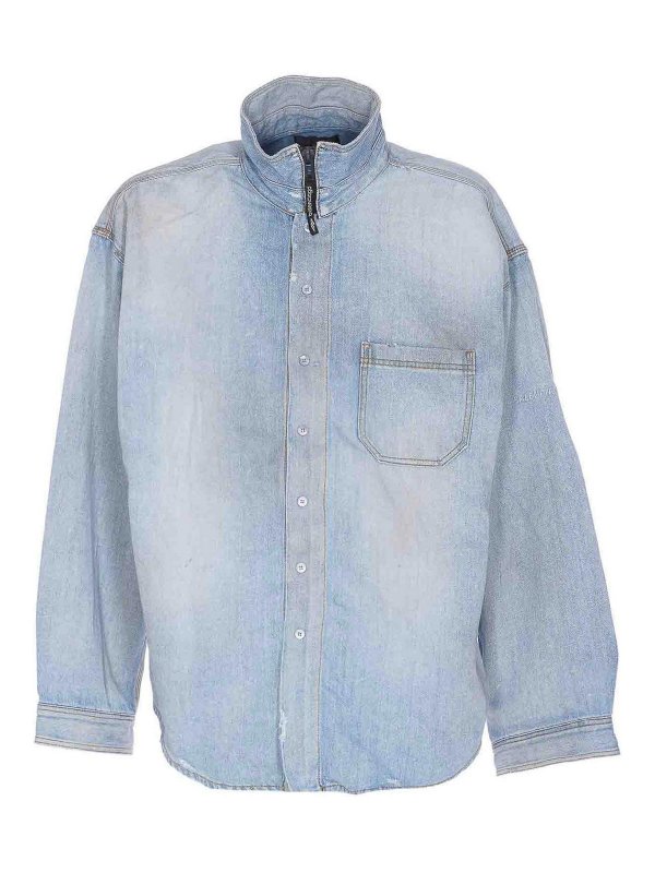 BALENCIAGA: タートルネック - タートルネック/ポロネック - ブルー