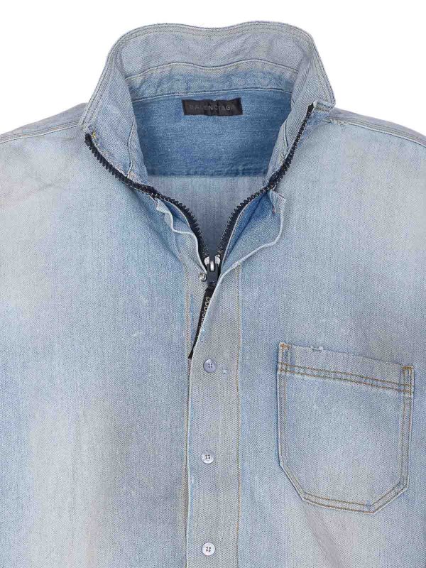 タートルネック/ポロネック - ブルー shop online: BALENCIAGA