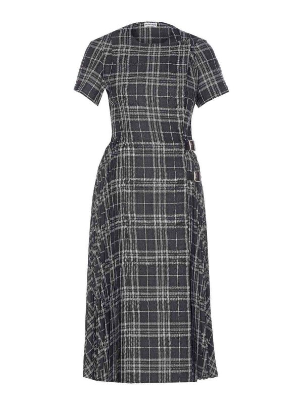 BURBERRY: Maxi robe - Maxi Robe - Gris