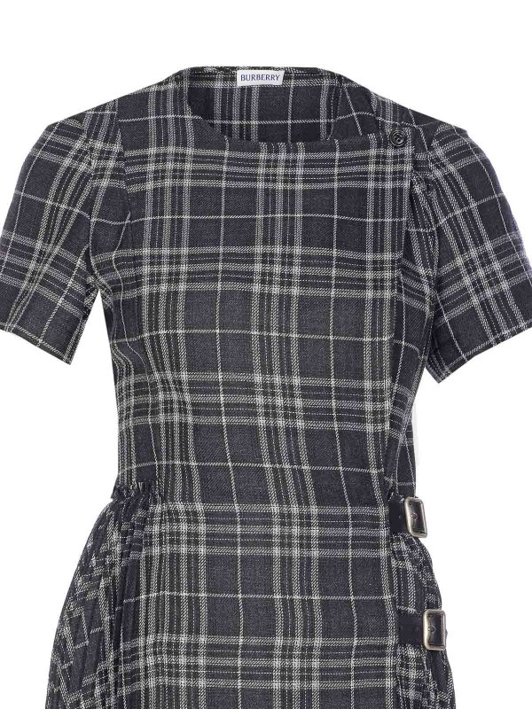 Maxi Robe - Gris shop online: BURBERRY