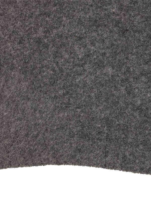 The Best Shops HOWLIN: Strickpullover mit Rundhalsausschnitt - Rundhalspullover - Grau