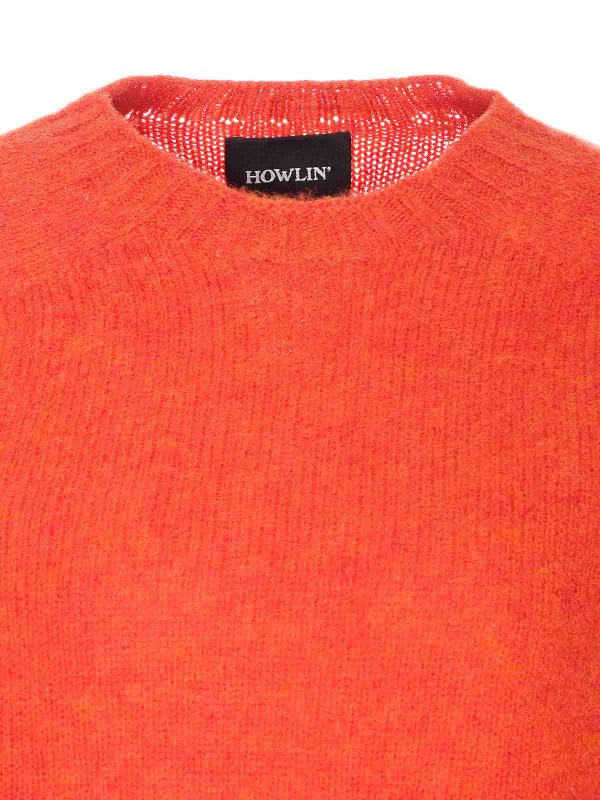 Rundhalspullover - Orange shop online: HOWLIN