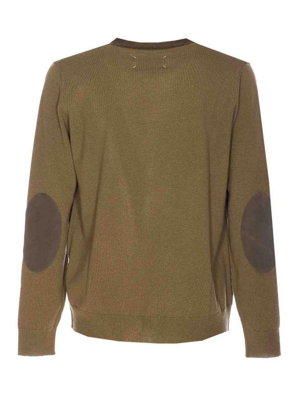 Maison Margiela: Cárdigans online - Cárdigan - Verde