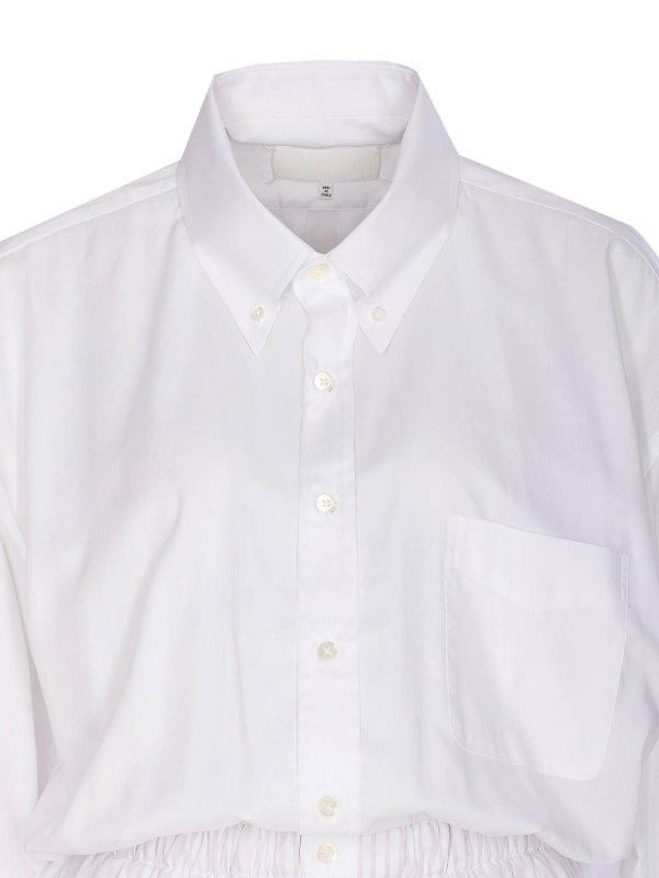 シャツ - 白 shop online: Maison Margiela