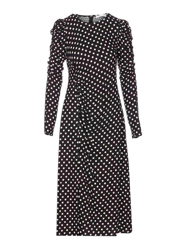 MAR DE MARGARITAS: Vestidos largos - Vestido Largo - Negro