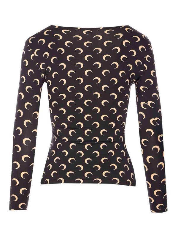 MARINE SERRE: Top e canotte online - Girocollo