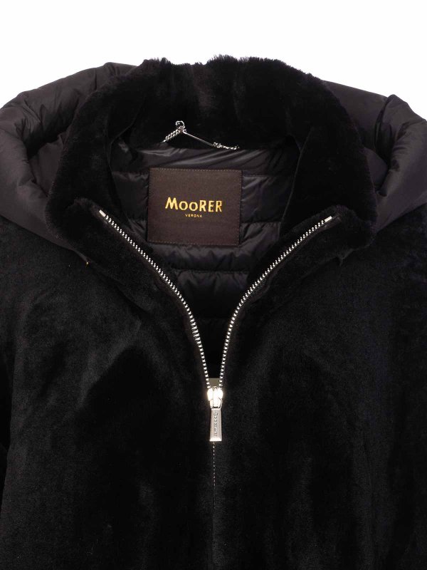 Daunenjacke - Schwarz shop online: MOORER