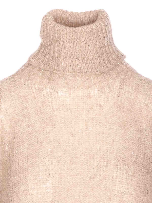 Rollkragenpullover - Beige shop online: ROBERTO COLLINA