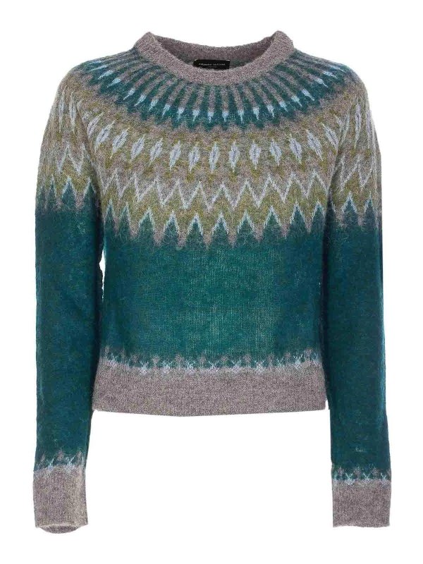 ROBERTO COLLINA: maglia collo rotondo - Girocollo