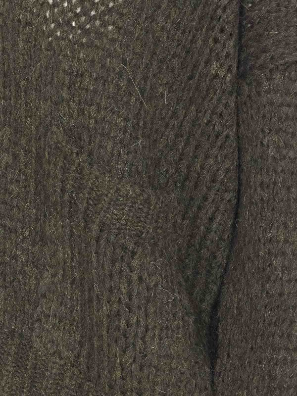 The Best Shops ROBERTO COLLINA: Cardigans - Cardigan - Vert