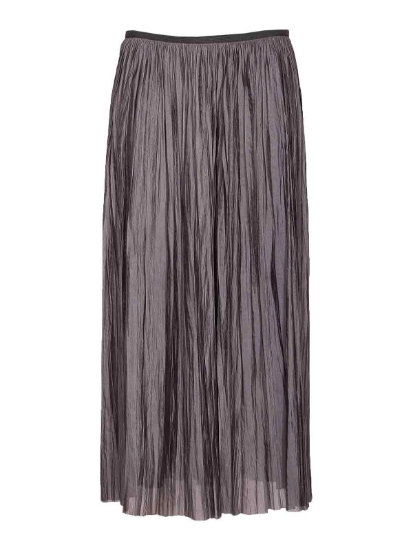 ROBERTO COLLINA: ロングシャツ - ロングスカート - グレー