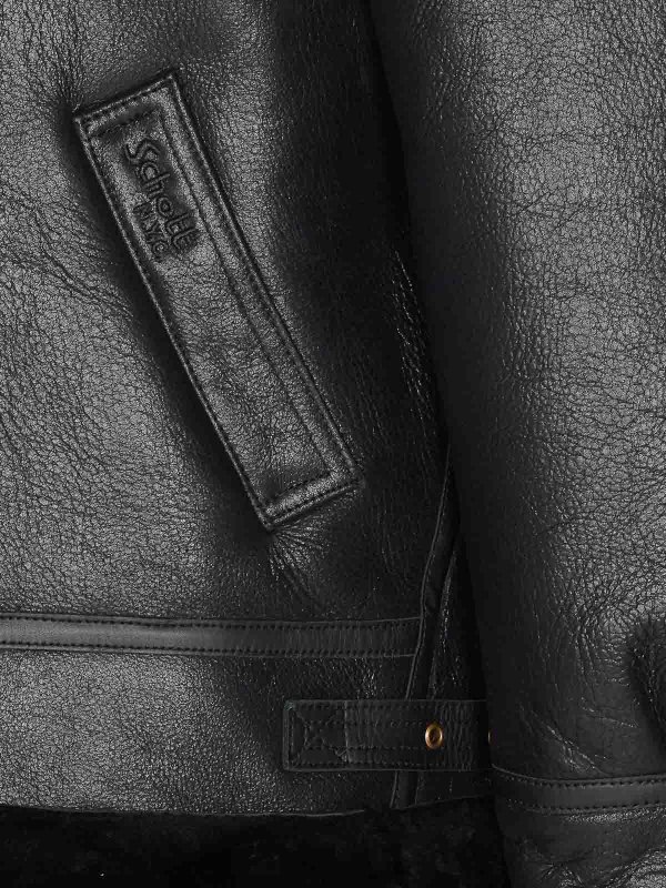 The Best Shops SCHOTT NYC: leather jacket - Shearling Leather Jacket