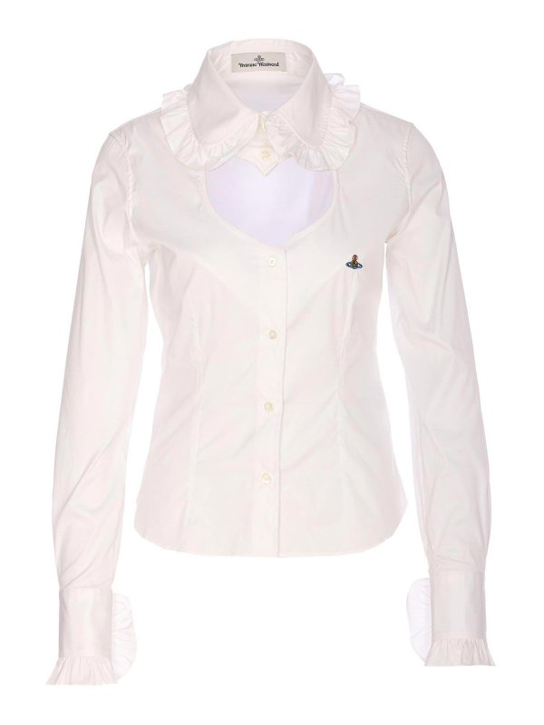 VIVIENNE WESTWOOD: シャツ - シャツ - 白