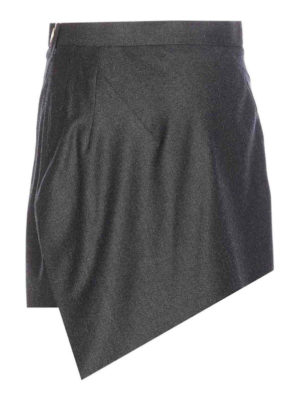 VIVIENNE WESTWOOD: Mini jupes online - Mini Jupe - Gris