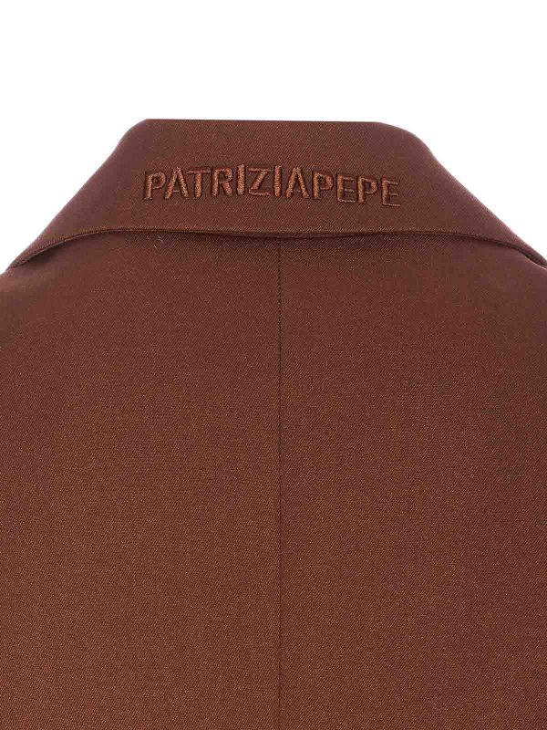 The Best Shops PATRIZIA PEPE: Vestes de costume - Blazer - Marron