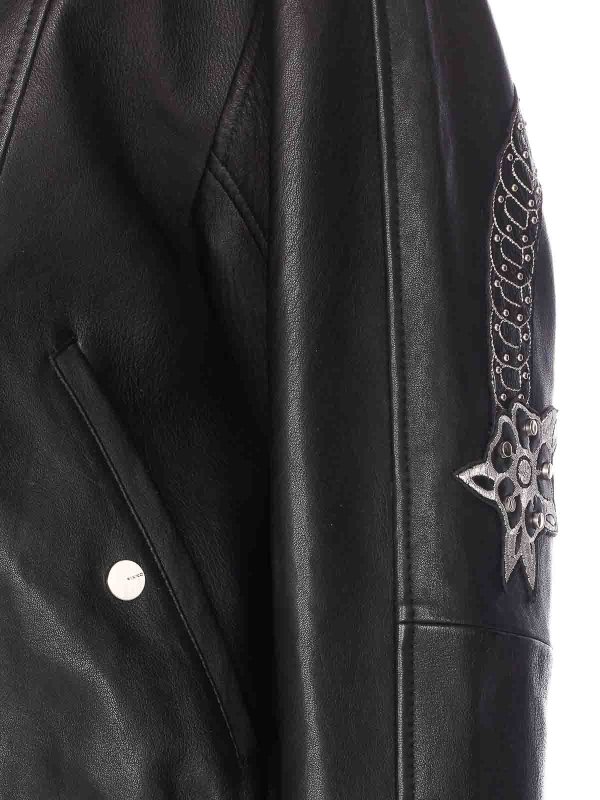 The Best Shops Pinko: giacche in pelle - Giacca