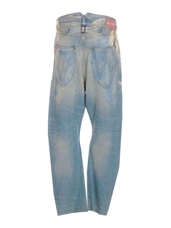 VIVIENNE WESTWOOD: Straight Leg Jeans online - Straight Leg Jeans - Blau