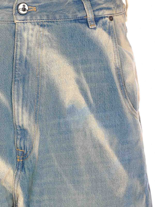 Straight Leg Jeans - Blau shop online: VIVIENNE WESTWOOD