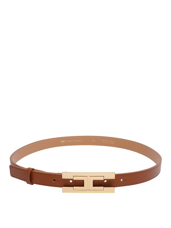 ELISABETTA FRANCHI: Ceintures - Ceinture - Marron