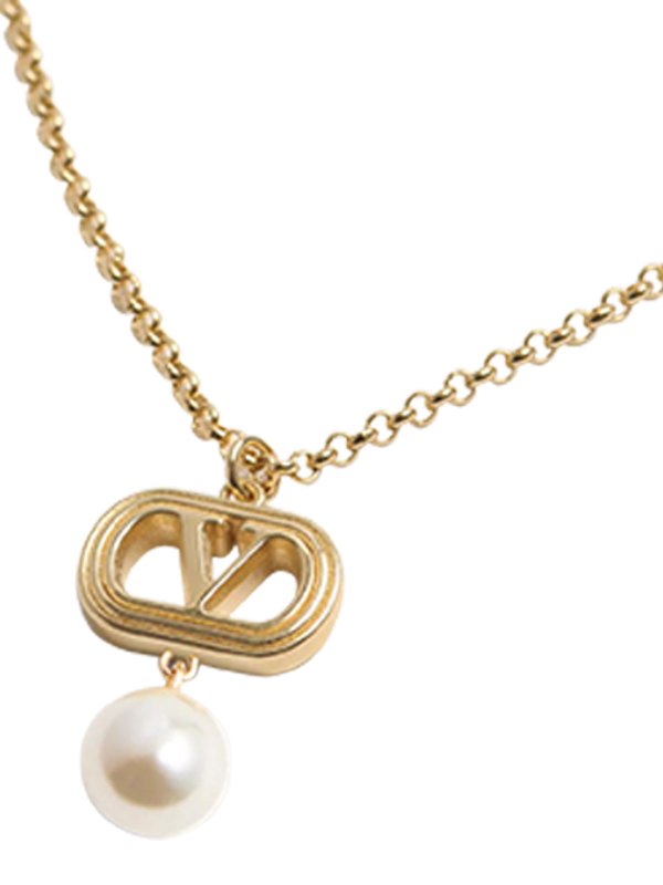 VALENTINO GARAVANI: Necklaces & Chokers online - Ovalette Necklace