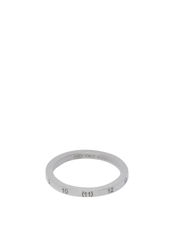 Maison Margiela: Bagues - Bague - Argent