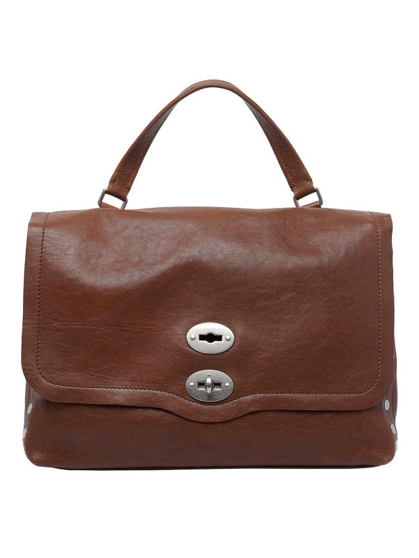 ZANELLATO: Sacs à main - Sac Cabas - Marron