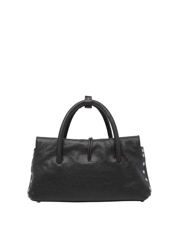 The Best Shops ZANELLATO: totes bags - Dotta Tobacco Handbag