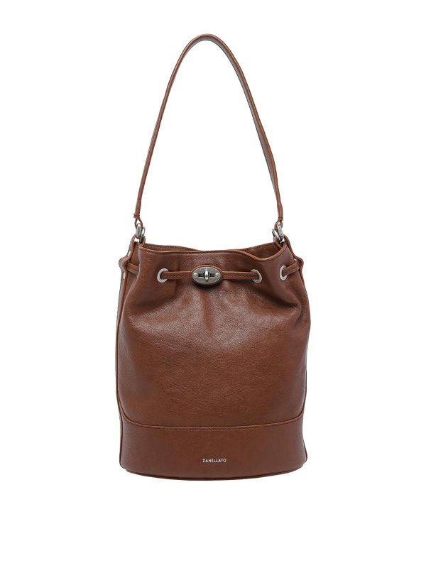 ZANELLATO: Bolsos Saco - Bolso Saco - Marrón