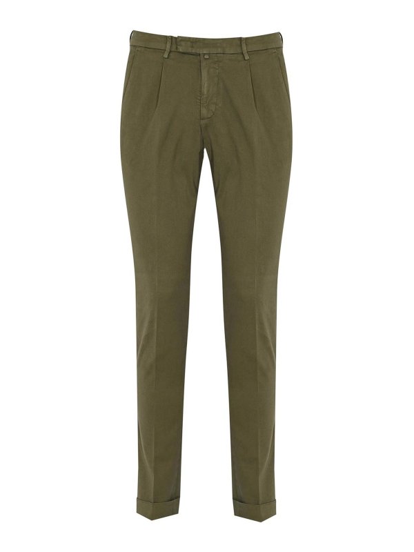 BRIGLIA 1949: casual trousers - Bg07 Cotton Trousers