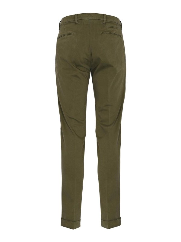 BRIGLIA 1949: casual trousers online - Bg07 Cotton Trousers