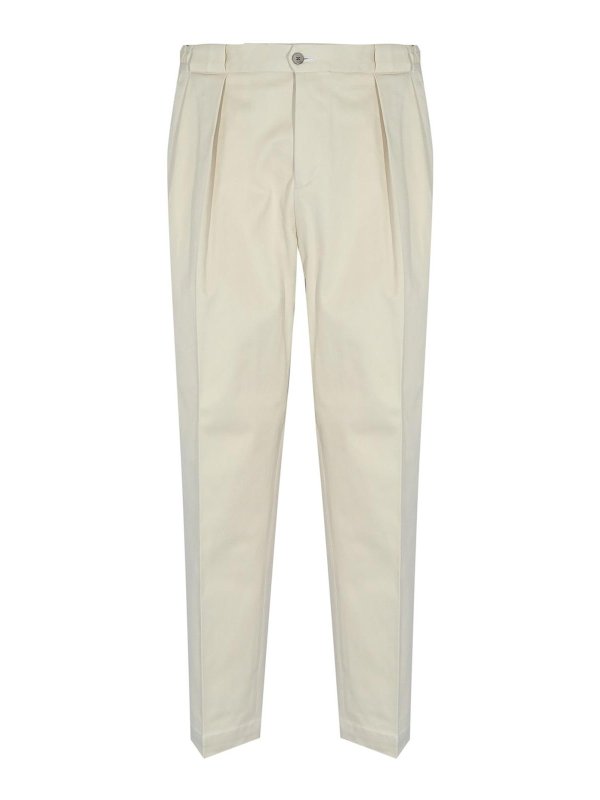 BRIGLIA 1949: casual trousers - Portobellos Cotton Trousers