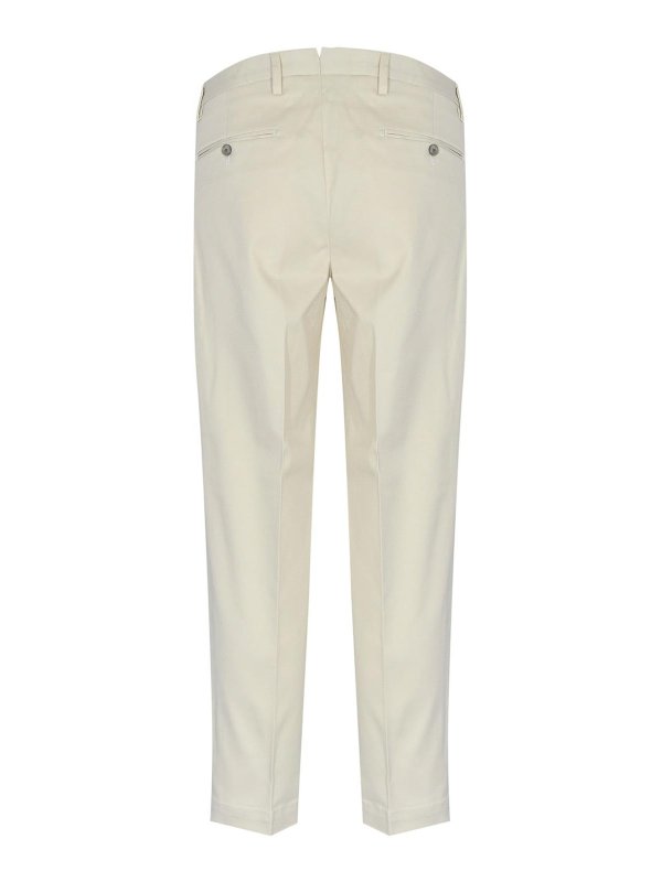 BRIGLIA 1949: casual trousers online - Portobellos Cotton Trousers
