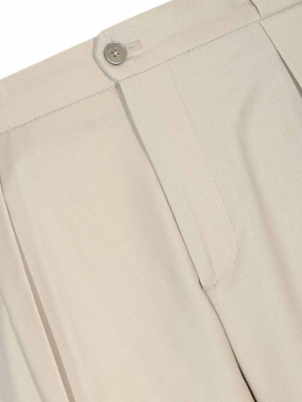 The Best Shops BRIGLIA 1949: casual trousers - Portobellos Wool Trousers