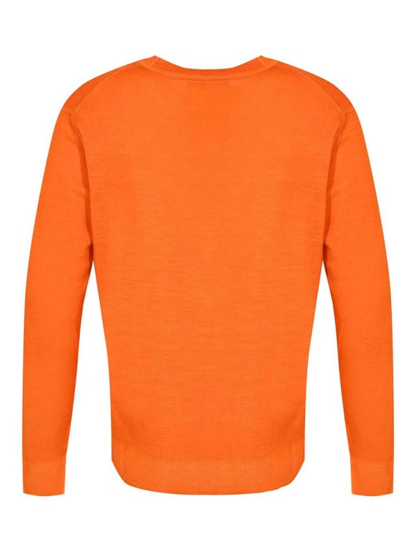 C.P. COMPANY: crew necks online - Merino Wool Crew Neck Sweater