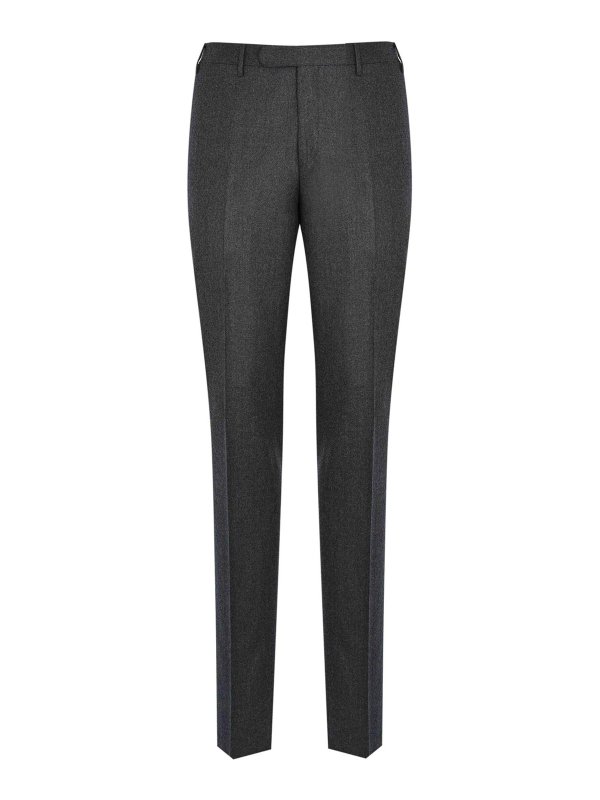 CORNELIANI: カジュアルトラウザー - カジュアルパンツ - グレー