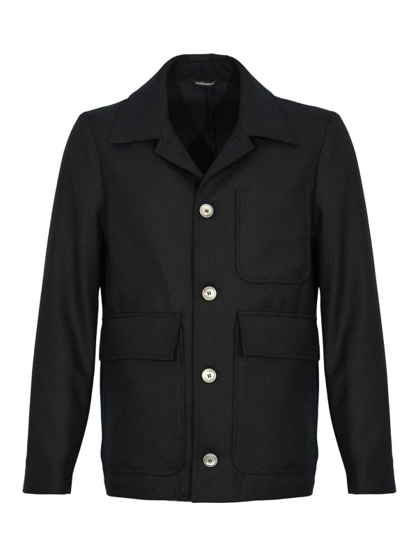 DANIELE ALESSANDRINI: Casualjacken - Casualjacke - Blau