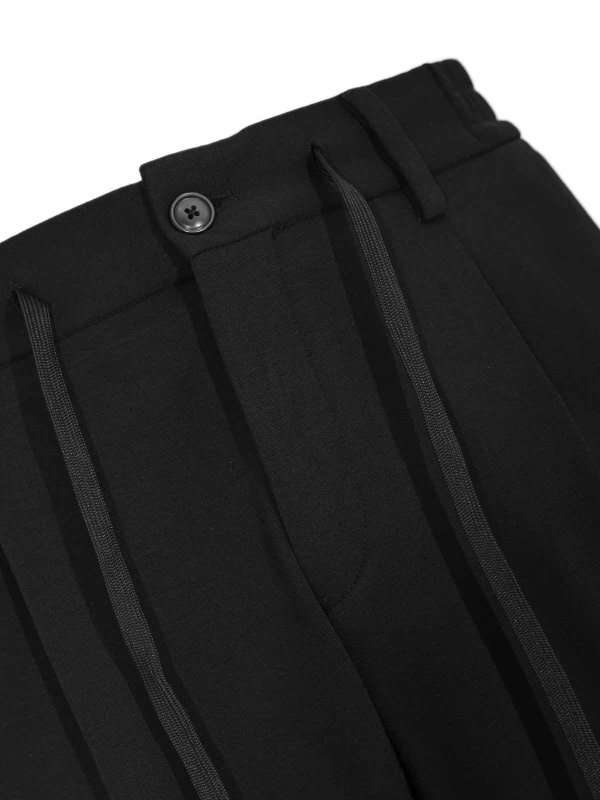 The Best Shops DANIELE ALESSANDRINI: カジュアルトラウザー - カジュアルパンツ - 黒