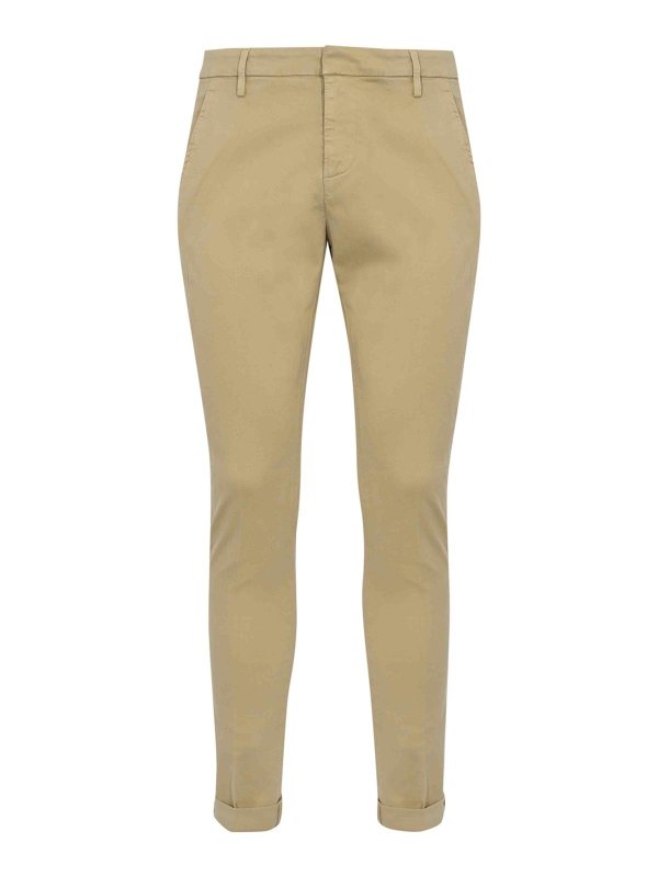 DONDUP: Pantalons casual - Pantalons Décontractés - Beige