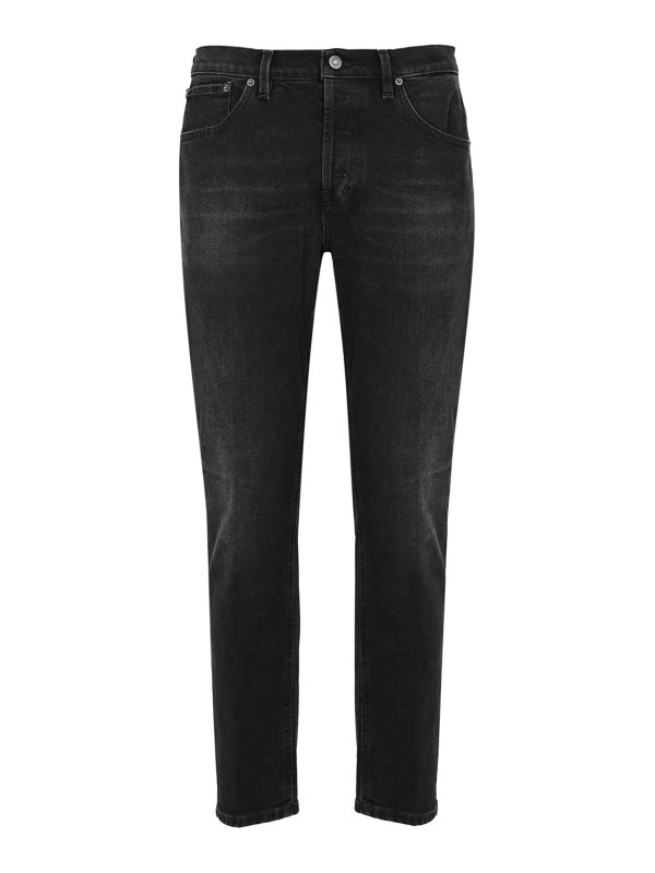 DONDUP: Straight Leg Jeans - Straight Leg Jeans - Schwarz