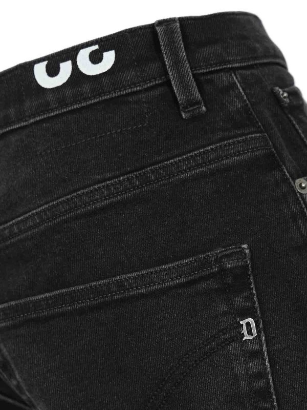 The Best Shops DONDUP: Straight Leg Jeans - Straight Leg Jeans - Schwarz