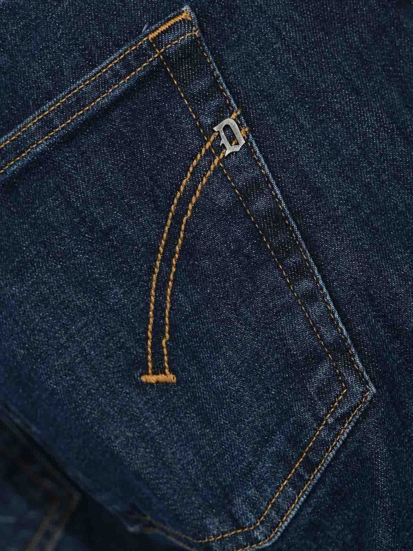 The Best Shops DONDUP: Straight Leg Jeans - Straight Leg Jeans - Blau